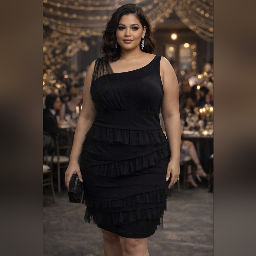 ✨ Classic Little Black Dress with a Twist — Torrid Edition 2X ✨